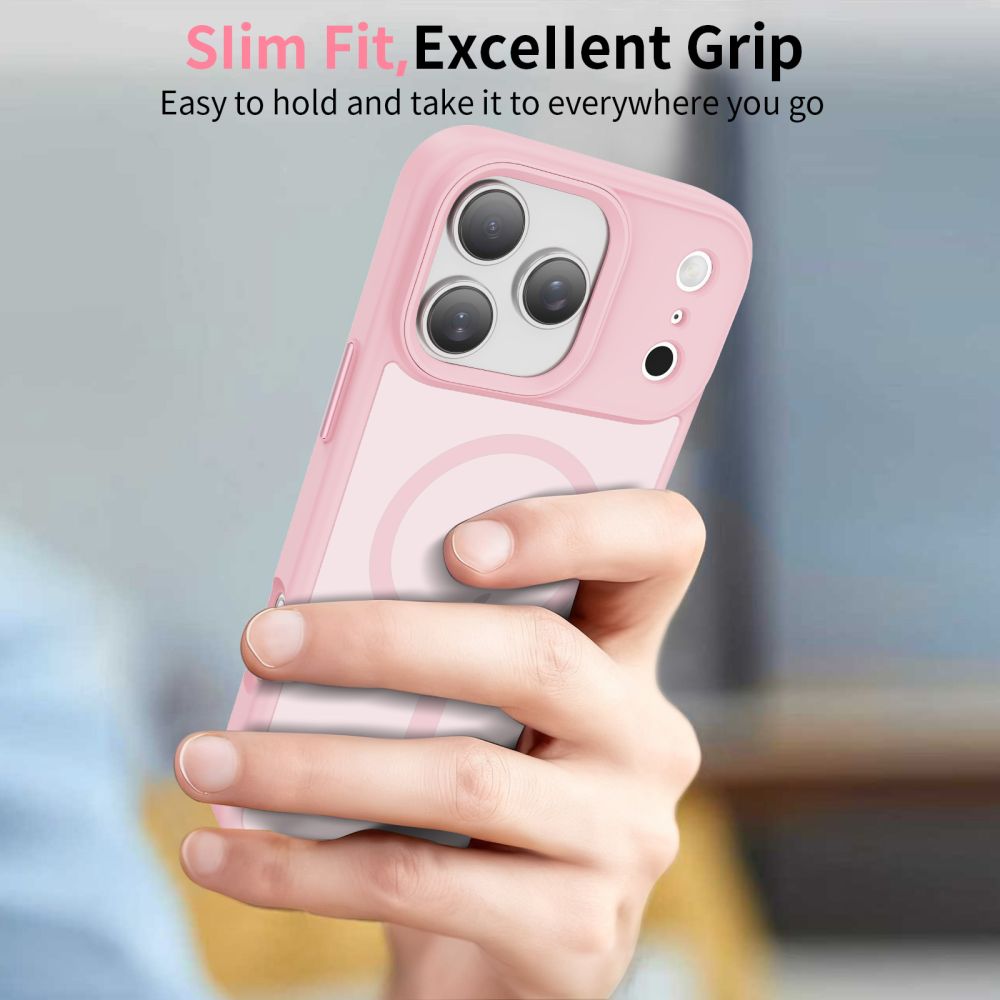 Tech-Protect Tech-Protect iPhone 17 Pro Max Skal MagSafe MagMat Rosa