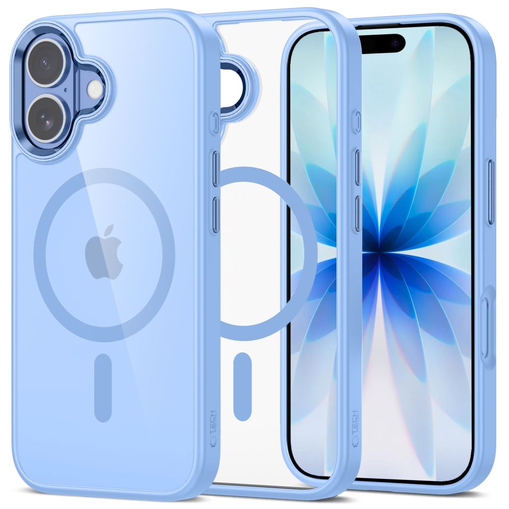 Tech-Protect Tech-Protect iPhone 17 Skal MagSafe MagMat Blue / Clear