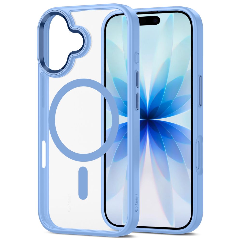 Tech-Protect Tech-Protect iPhone 17 Skal MagSafe MagMat Blue / Clear