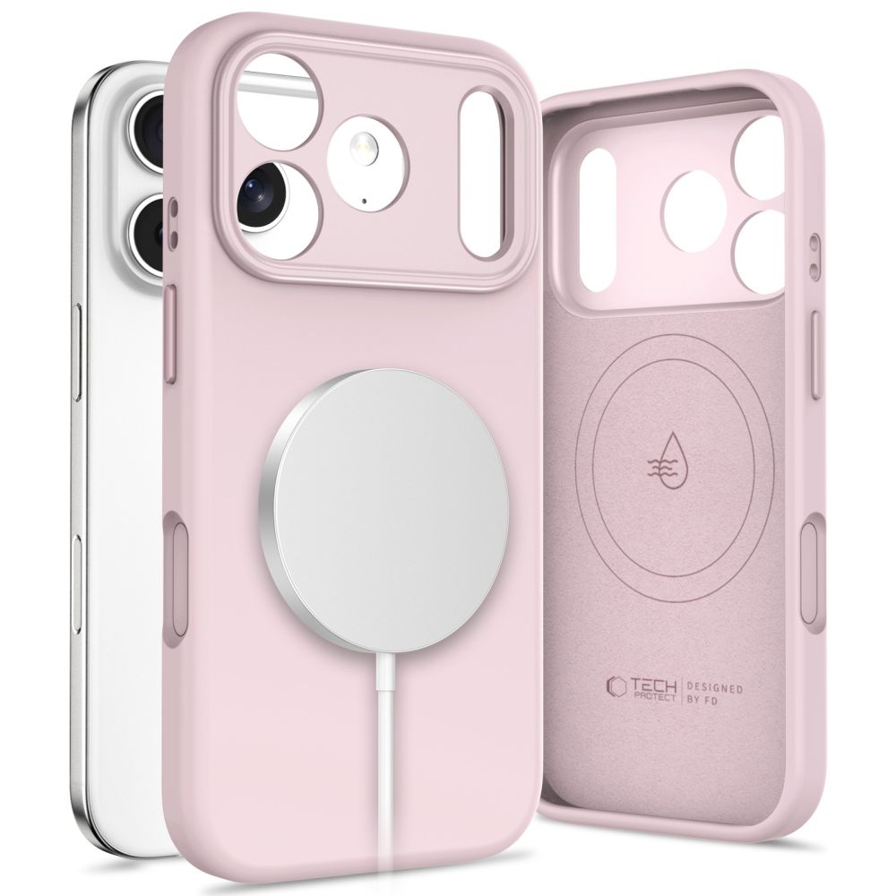Tech-Protect Tech-Protect iPhone 17 Pro Skal MagSafe Uniq Rosa