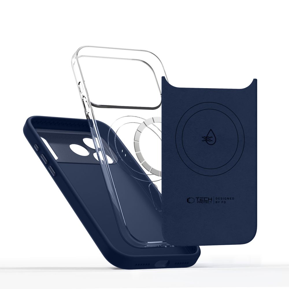 Tech-Protect Tech-Protect iPhone 17 Pro Skal MagSafe Uniq Deep Blue