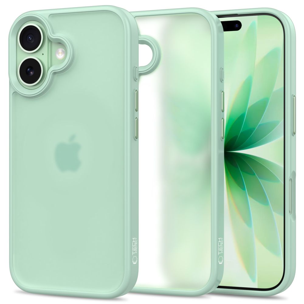 Tech-Protect Tech-Protect iPhone 17 Skal MagMat Matt Sage