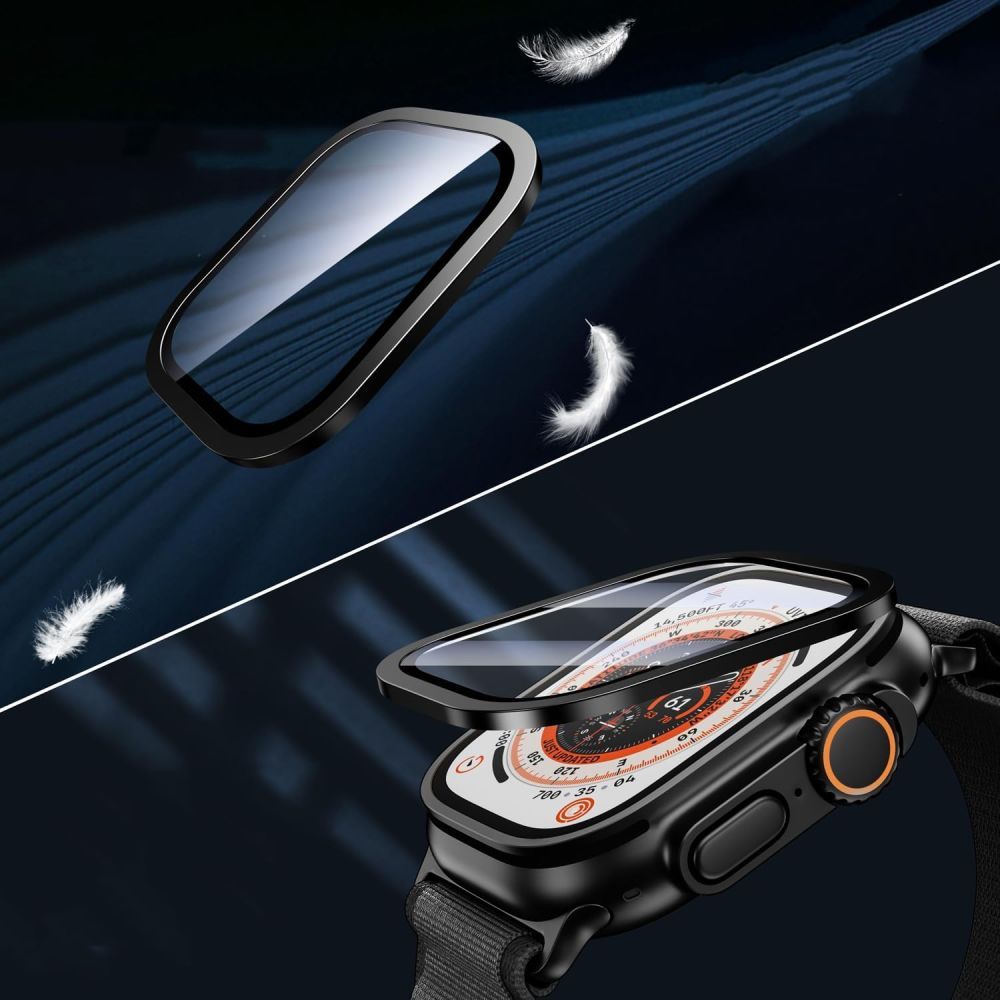 Tech-Protect Tech-Protect Apple Watch Ultra 49 mm 2-PACK Skärmskydd GlassRing