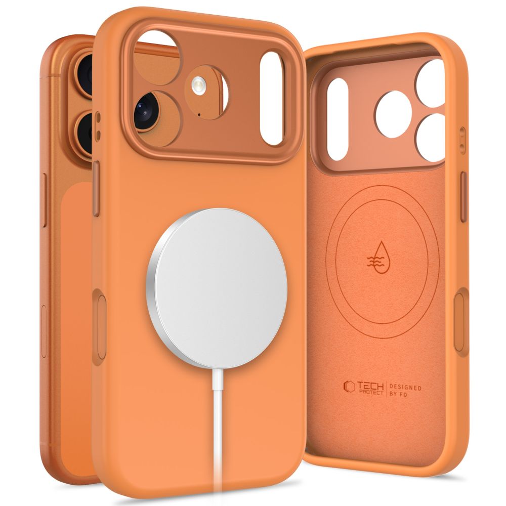 Tech-Protect Tech-Protect iPhone 17 Pro Skal MagSafe Uniq Cosmic Orange
