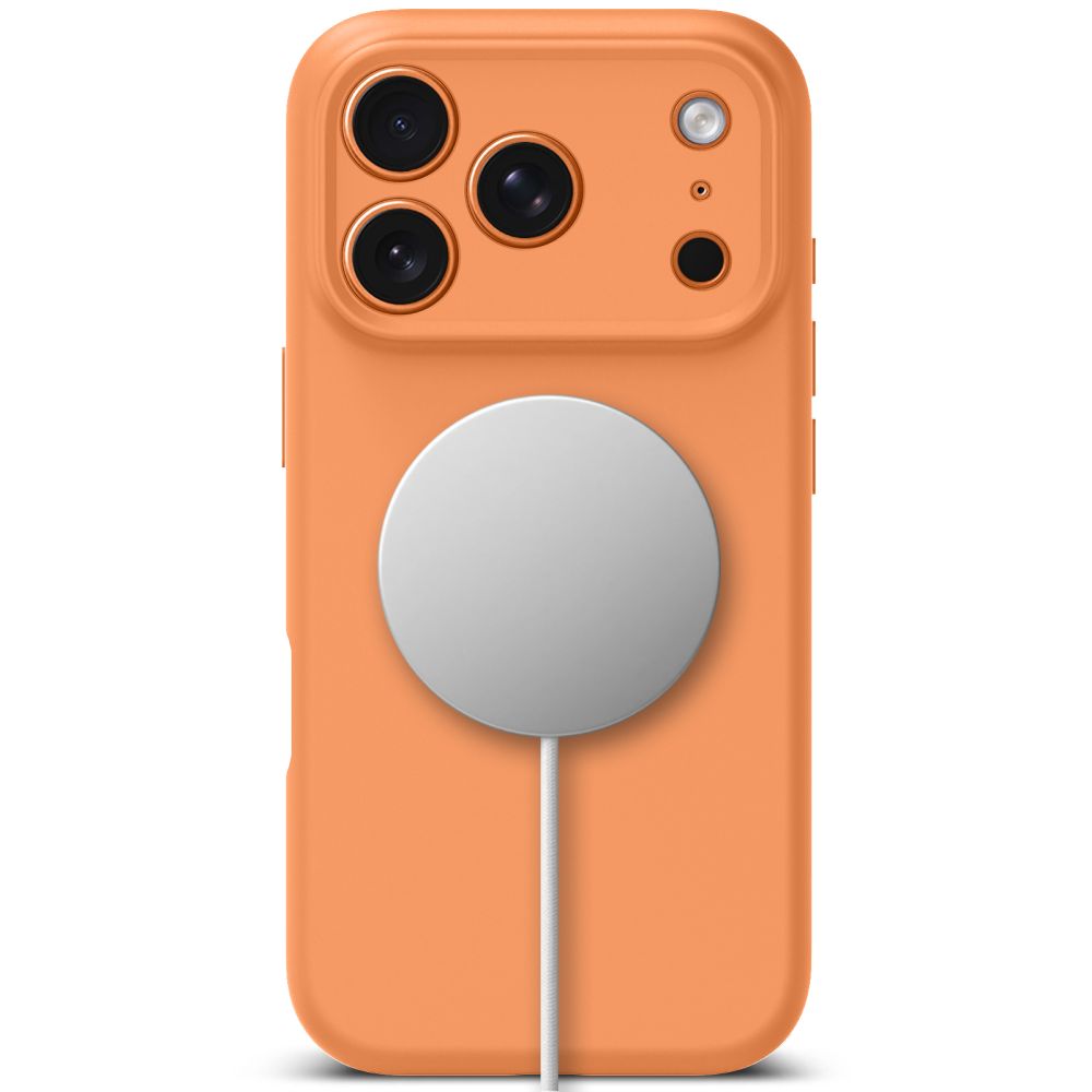 Tech-Protect Tech-Protect iPhone 17 Pro Max Skal MagSafe Silicone Cosmic Orange