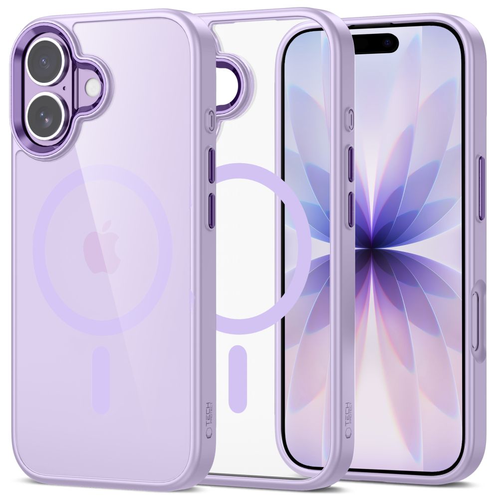 Tech-Protect Tech-Protect iPhone 17 Skal MagSafe MagMat Lavender / Clear