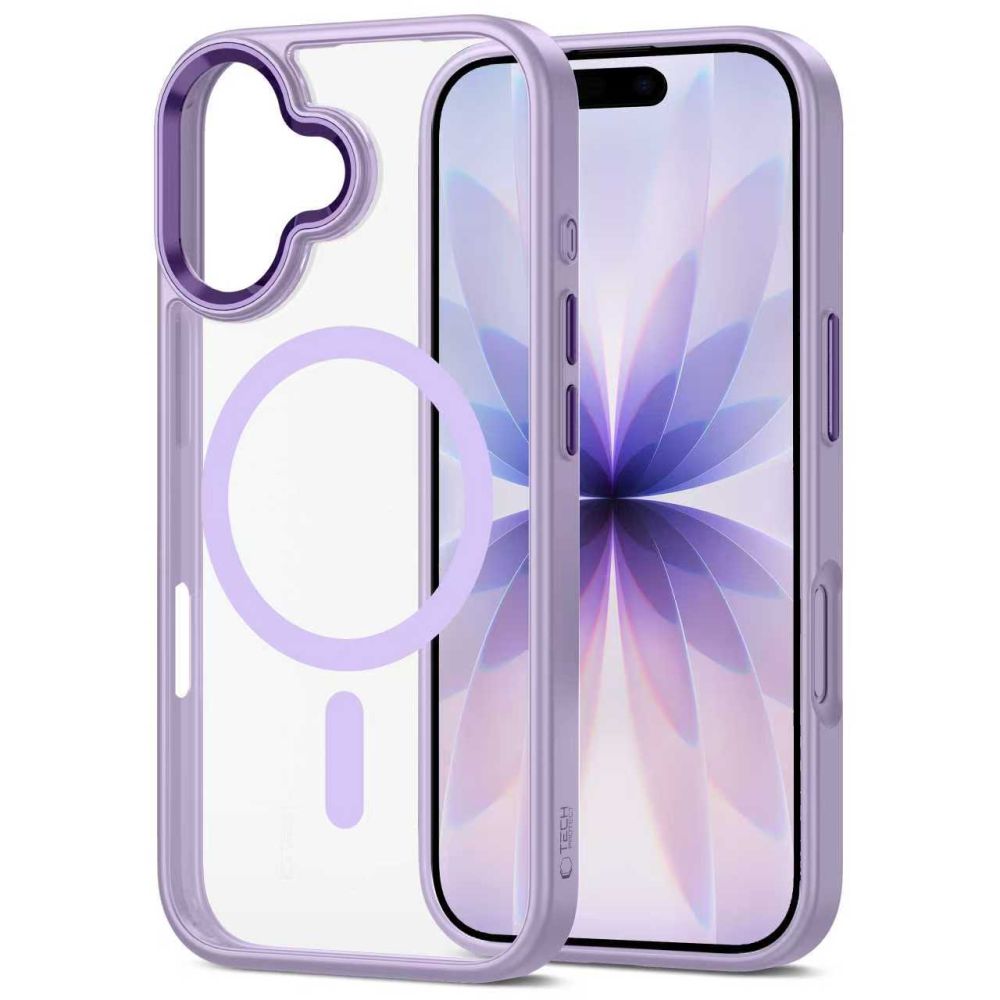 Tech-Protect Tech-Protect iPhone 17 Skal MagSafe MagMat Lavender / Clear