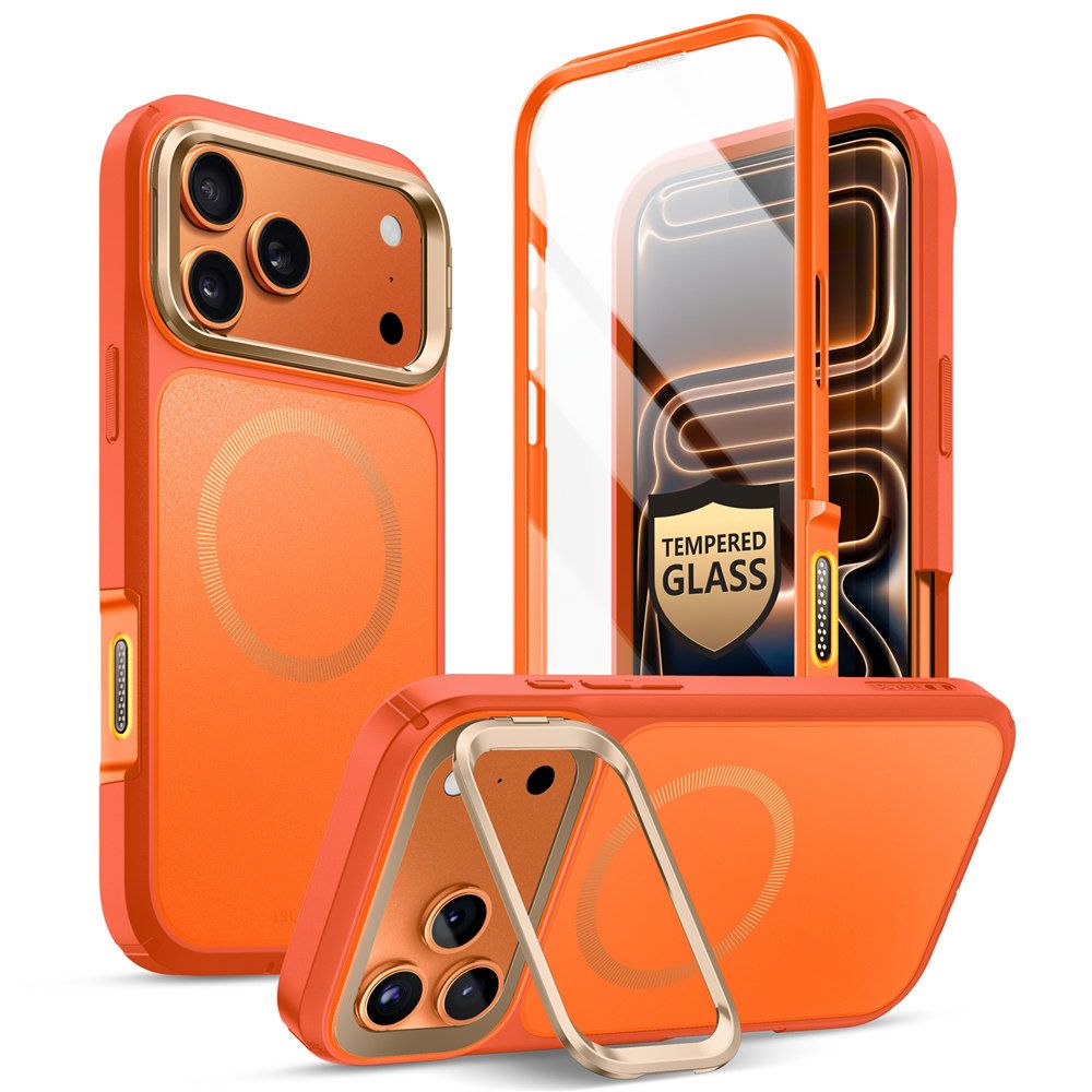 Supcase Supcase iPhone 17 Pro Max Skal MagSafe Iblsn Ares Flip Coral