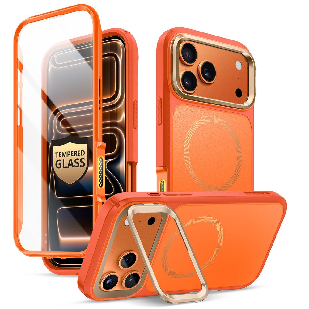 Supcase Supcase iPhone 17 Pro Max Skal MagSafe Iblsn Ares Flip Coral