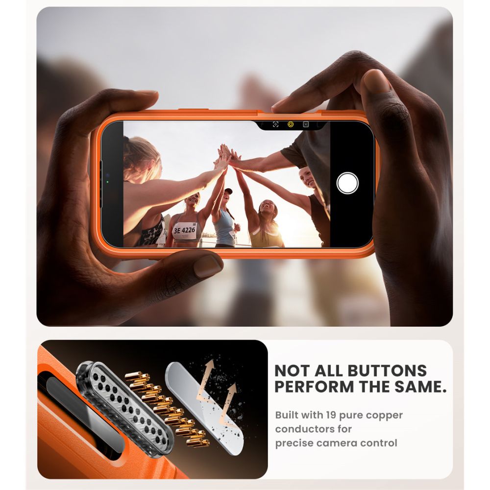Supcase Supcase iPhone 17 Pro Max Skal MagSafe Iblsn Ares Flip Coral