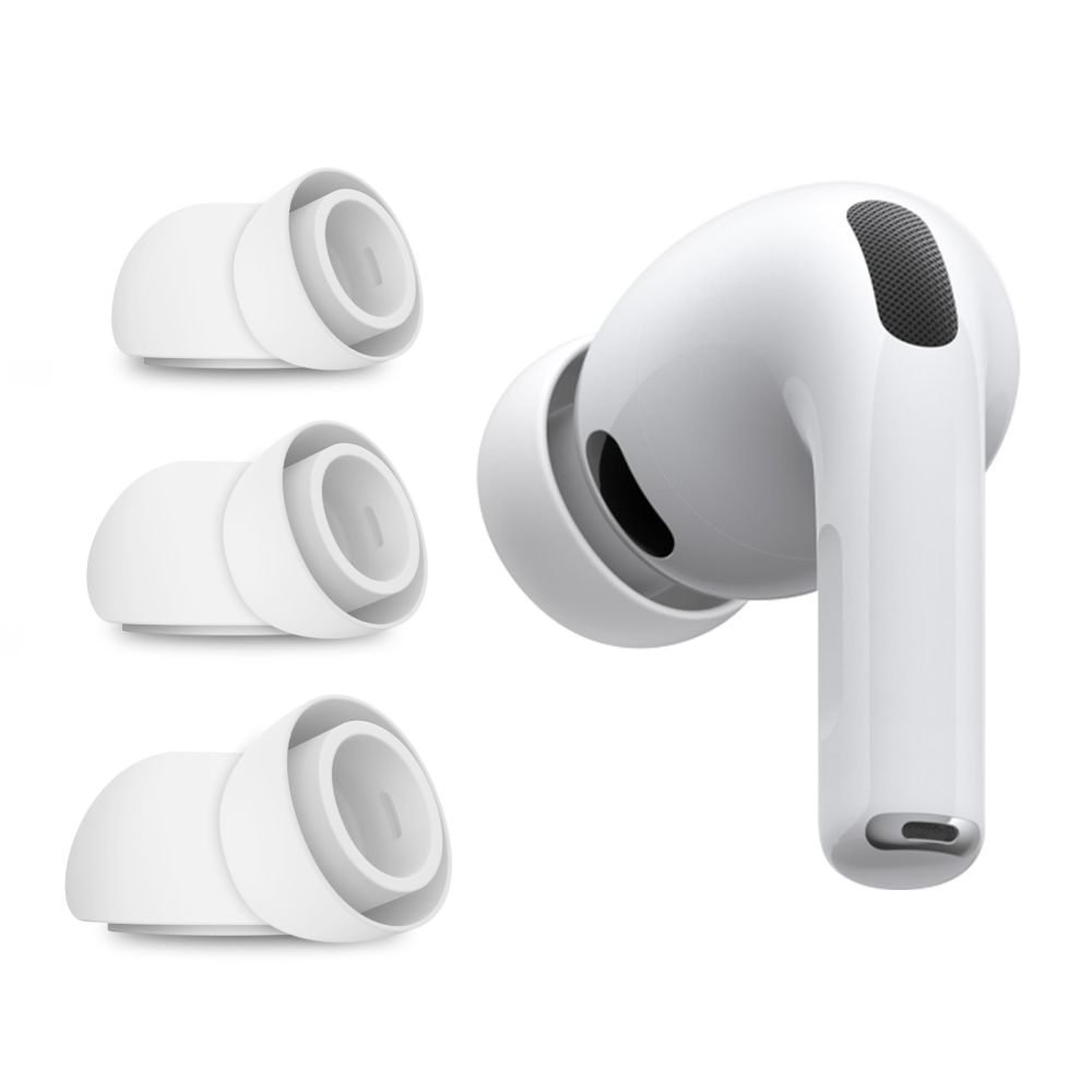 Tech-Protect Tech-Protect AirPods Pro 3 3-PACK Öronpluggar Vit