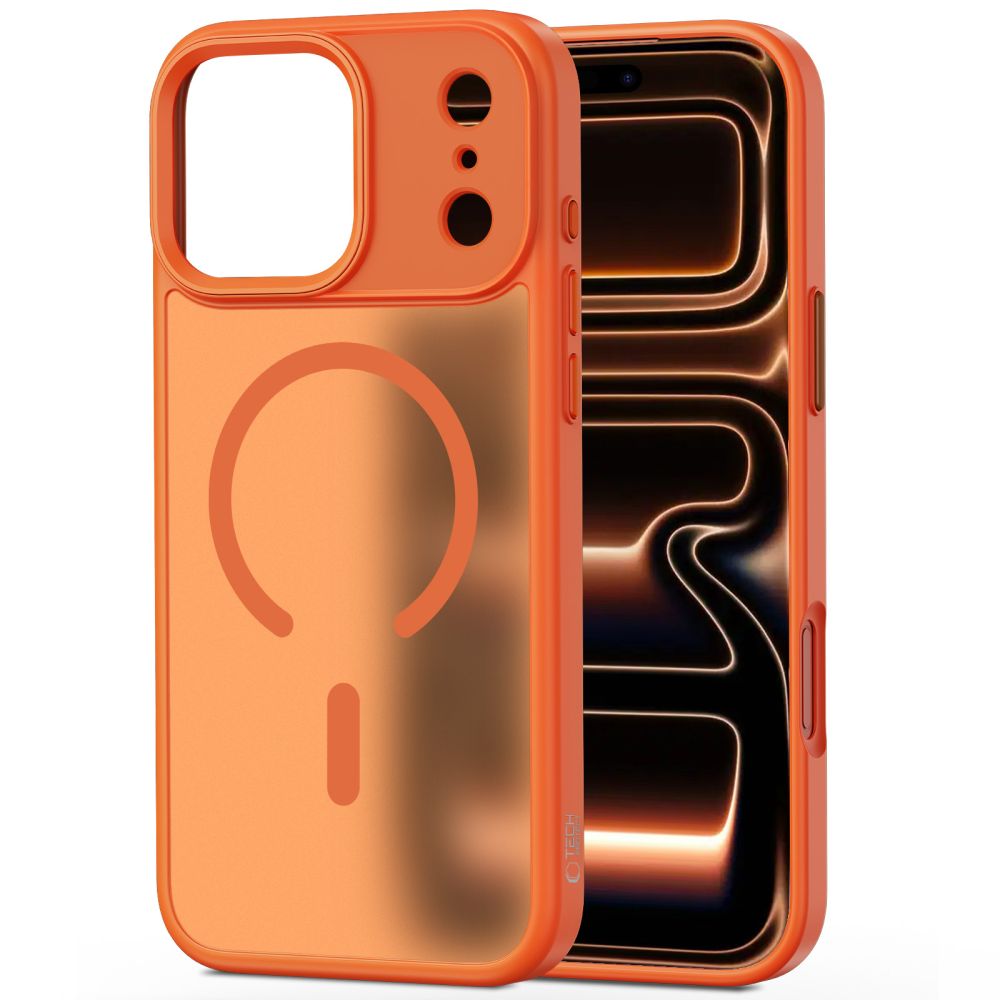 Tech-Protect Tech-Protect iPhone 17 Pro Skal MagSafe MagMat Cosmic Orange