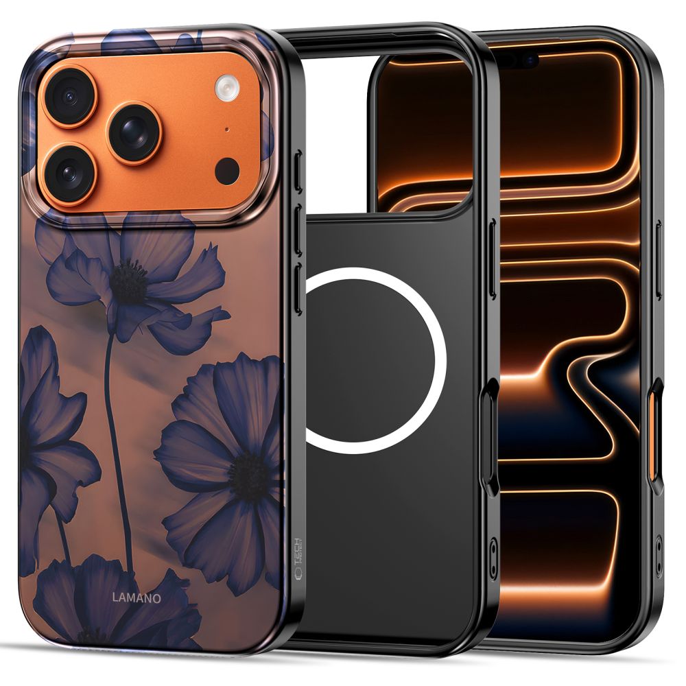 Tech-Protect Tech-Protect iPhone 17 Pro Max Skal MagSafe Lamano Velvet Night
