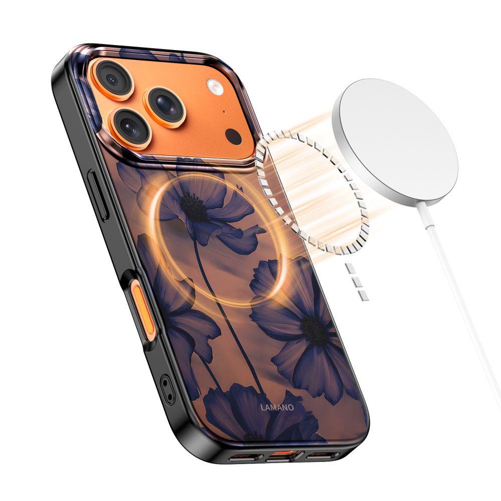 Tech-Protect Tech-Protect iPhone 17 Pro Skal MagSafe Lamano Velvet Night