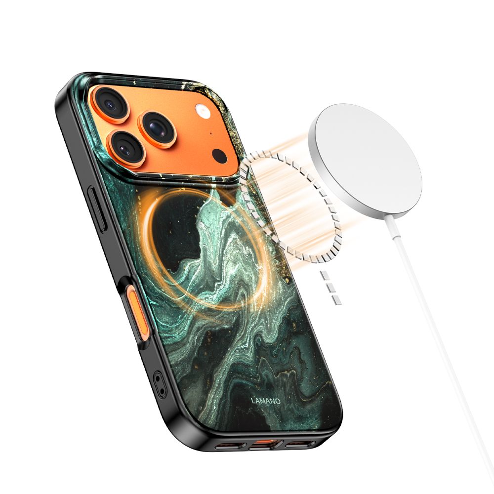 Tech-Protect Tech-Protect iPhone 17 Pro Max Skal MagSafe Lamano Verde Aura