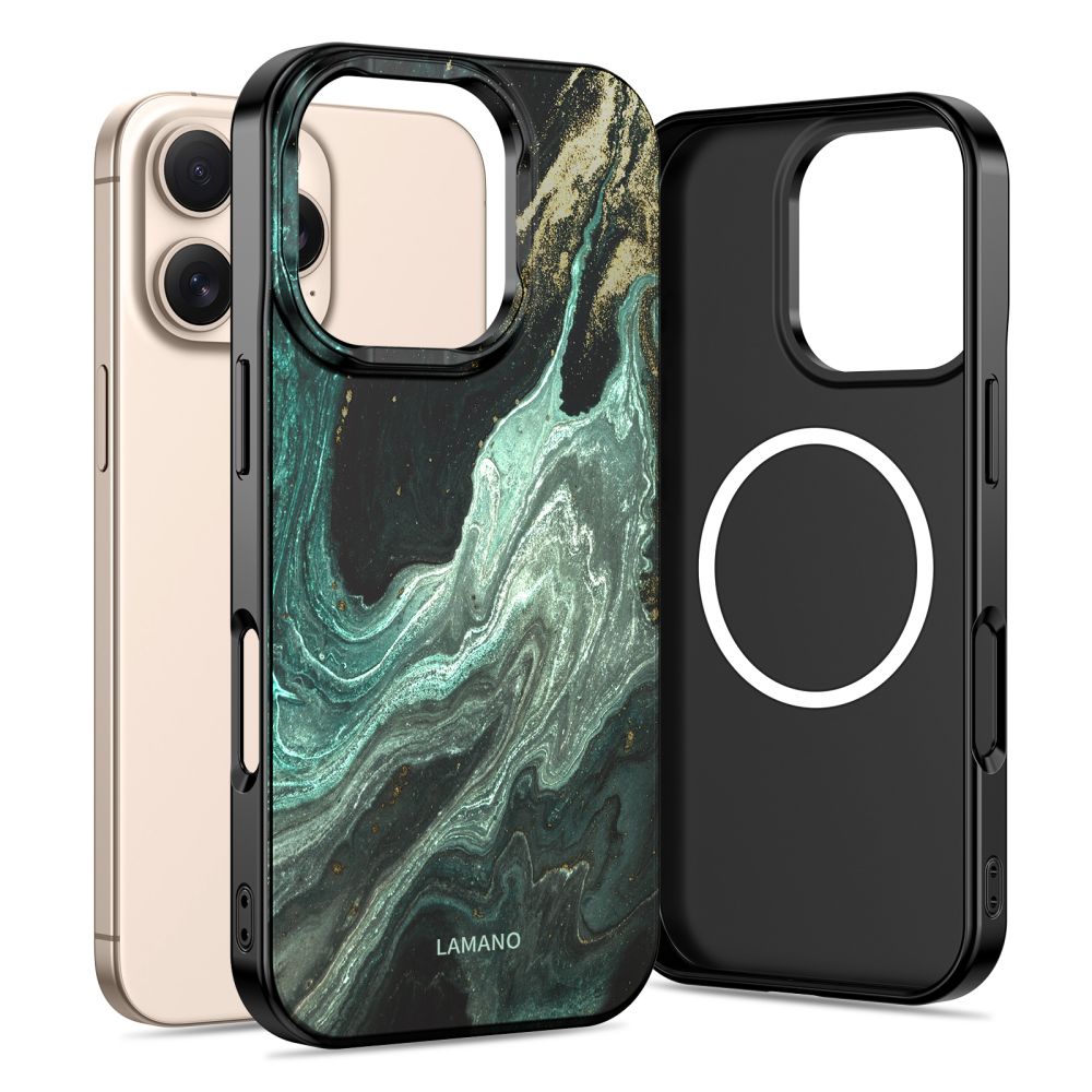 Tech-Protect Tech-Protect iPhone 16 Pro Skal MagSafe Lamano Verde Aura