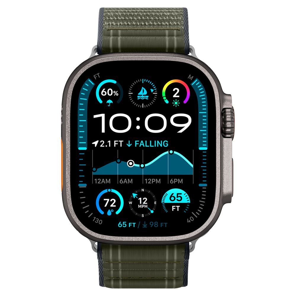 Spigen Spigen Apple Watch 42/44/45/46/49 mm Klockarmband Grön
