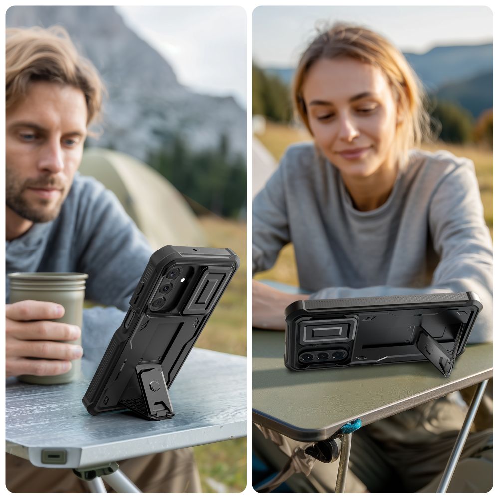 Tech-Protect Tech-Protect Samsung Galaxy A17 Skal Kevlar Cam+ Svart