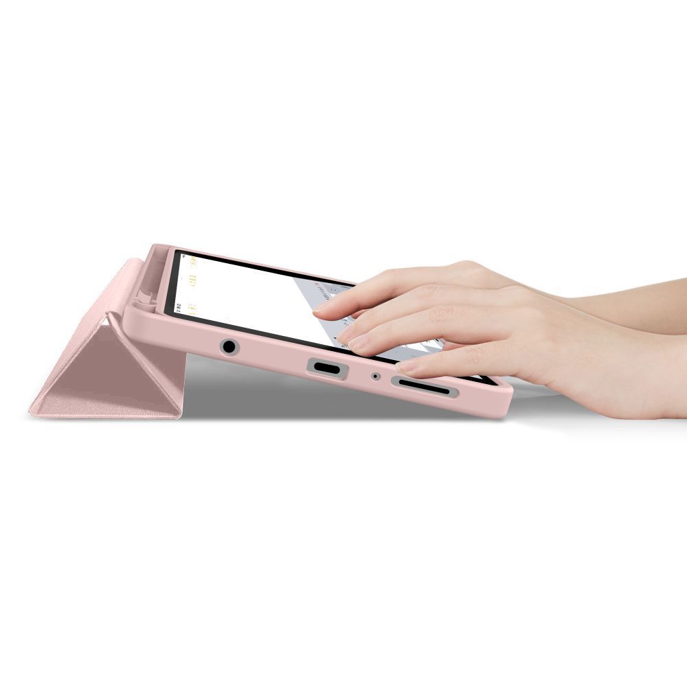 Tech-Protect Tech-Protect Samsung Galaxy Tab A11/A9 Fodral SC Pennhållare Rosa