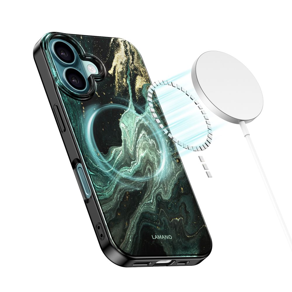Tech-Protect Tech-Protect iPhone 16 Skal MagSafe Lamano Verde Aura