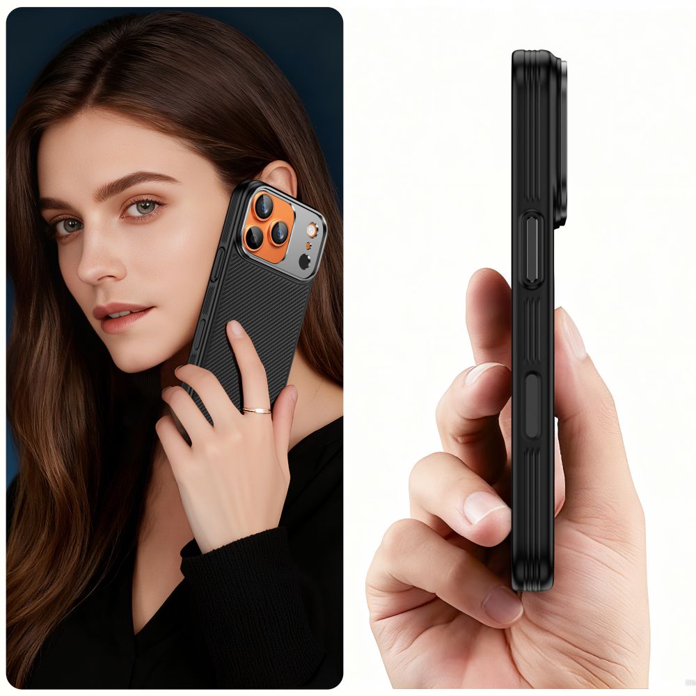 Tech-Protect Tech-Protect iPhone 17 Pro Max Skal MagSafe Kevlar Aramid Svart
