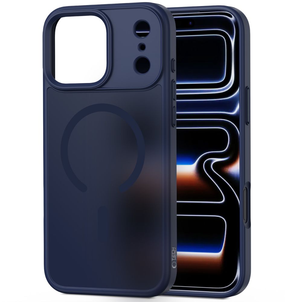 Tech-Protect Tech-Protect iPhone 17 Pro Skal MagSafe MagMat Deep Blue