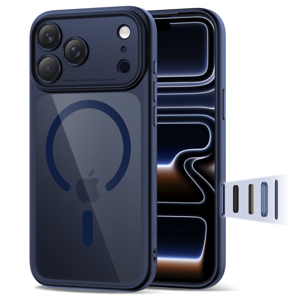 Tech-Protect Tech-Protect iPhone 17 Pro Max Skal MagSafe MagPeak
