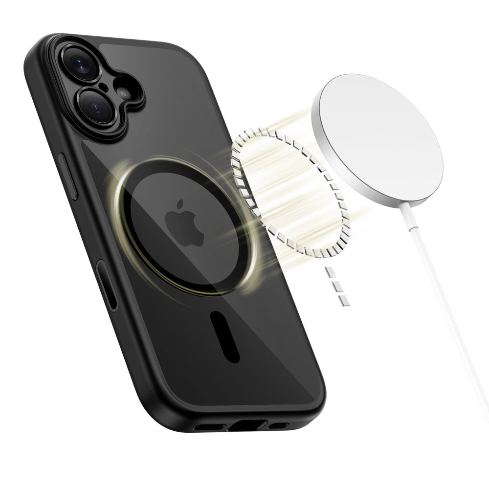 Tech-Protect Tech-Protect iPhone 17 Skal MagSafe MagPeak Svart/Transparent