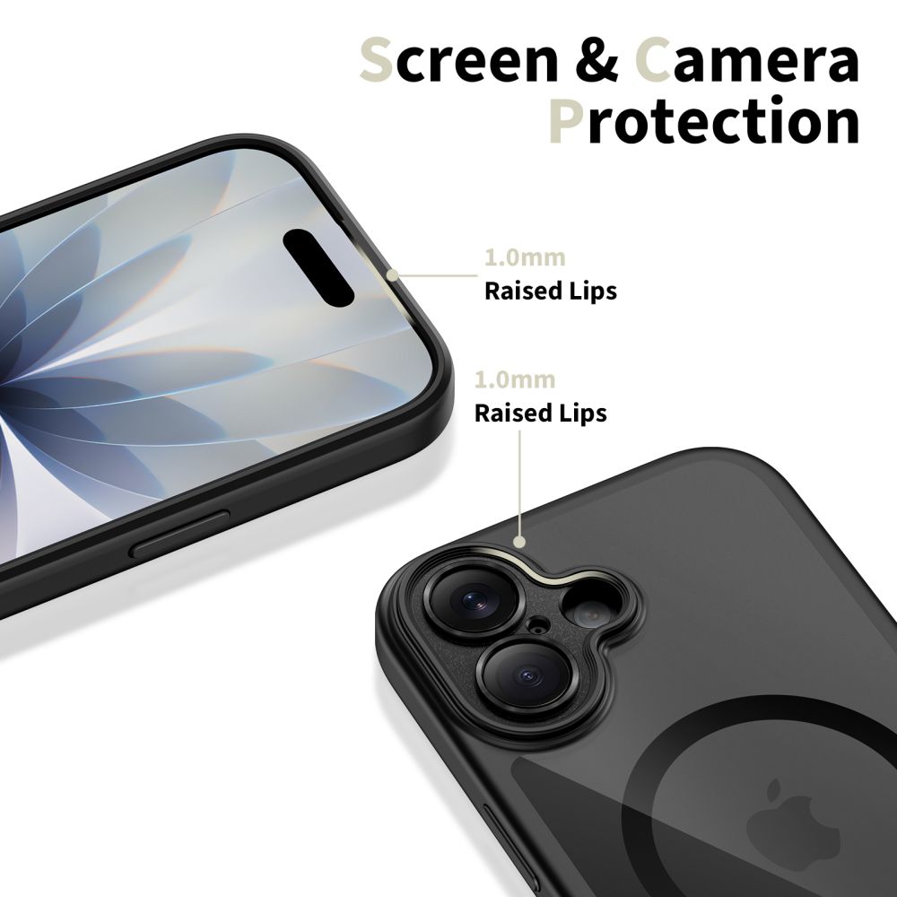 Tech-Protect Tech-Protect iPhone 17 Skal MagSafe MagPeak Svart/Transparent