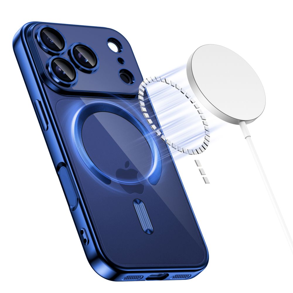 Tech-Protect Tech-Protect iPhone 17 Pro Max Skal MagSafe MagFlex Deep Blue