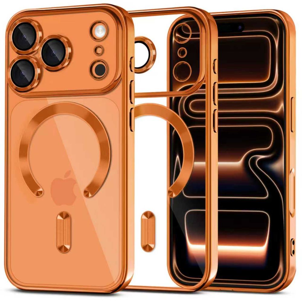 Tech-Protect Tech-Protect iPhone 17 Pro Max Skal MagSafe MagFlex Cosmic Orange