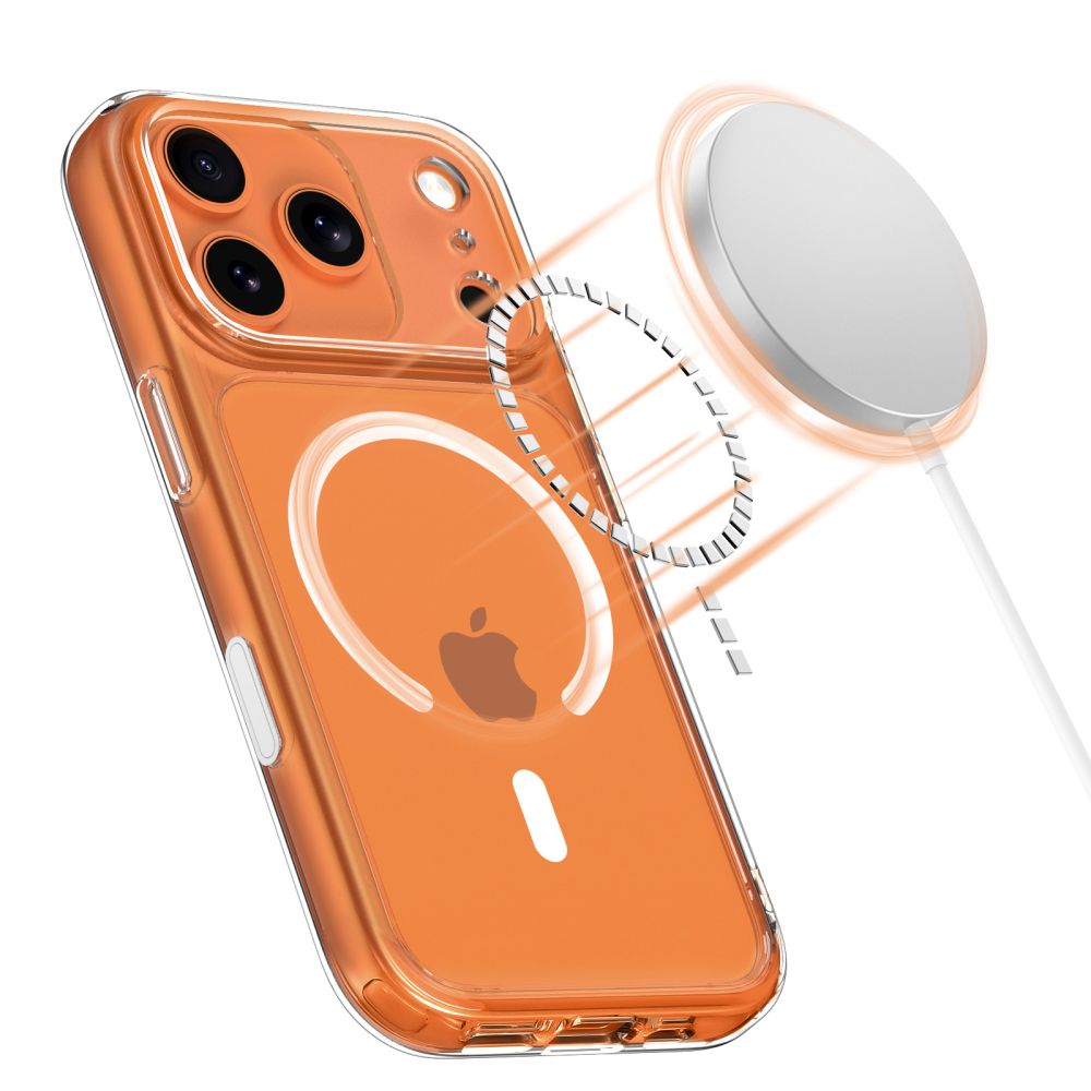 Tech-Protect Tech-Protect iPhone 17 Pro Skal MagSafe MagPeak Transparent