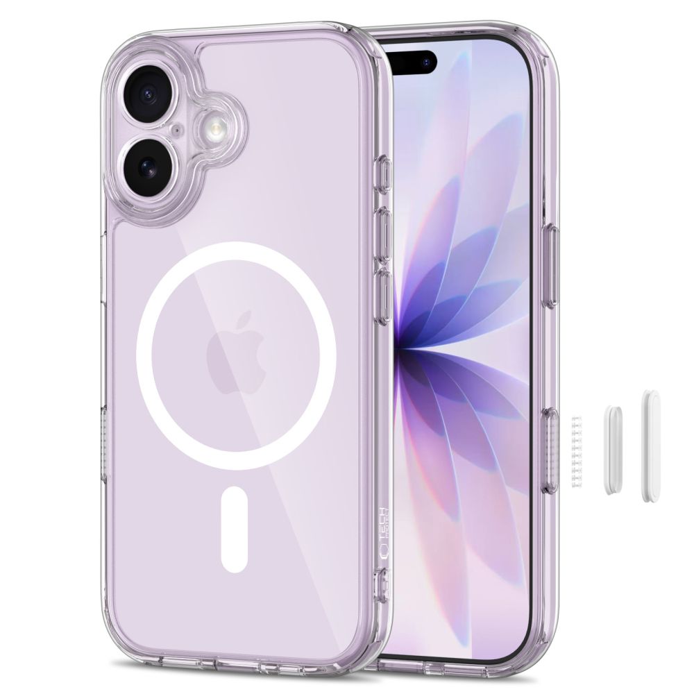 Tech-Protect Tech-Protect iPhone 17 Skal MagSafe MagPeak Clear