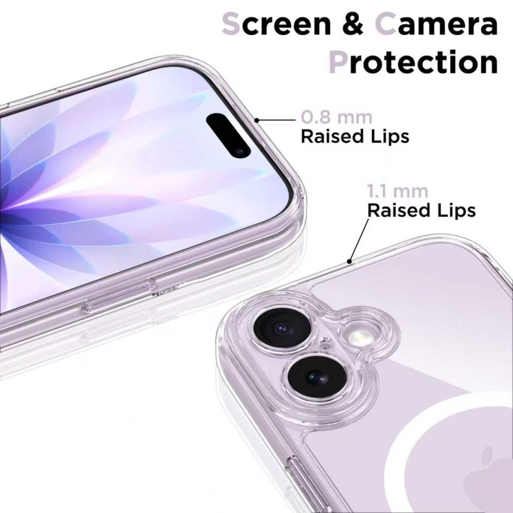 Tech-Protect Tech-Protect iPhone 17 Skal MagSafe MagPeak Clear