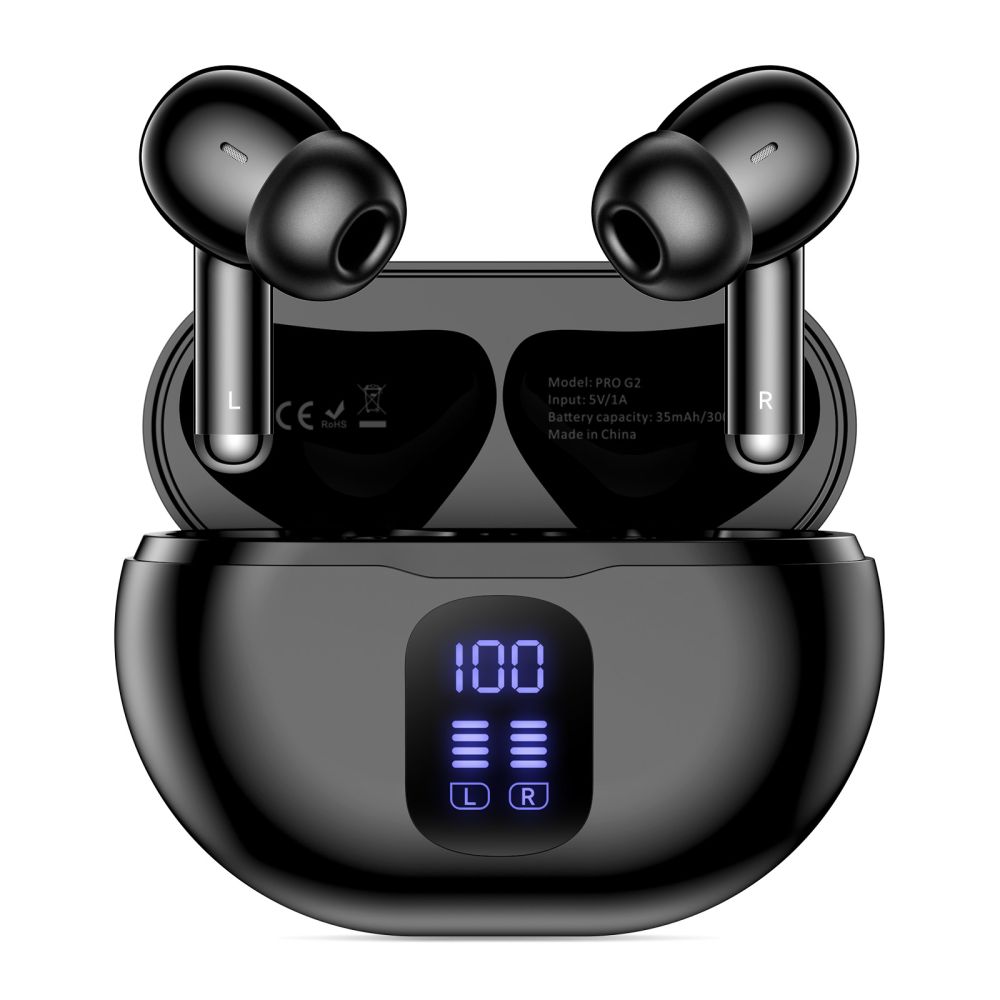 Tech-Protect Tech-Protect Hörlurar In-Ear UltraBoost TWS Svart