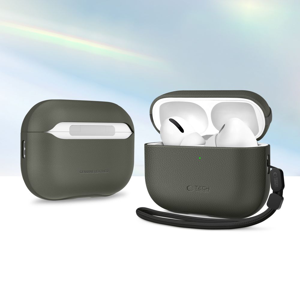 Tech-Protect Tech-Protect AirPods Pro 3 Skal NaturalFit Olive Green