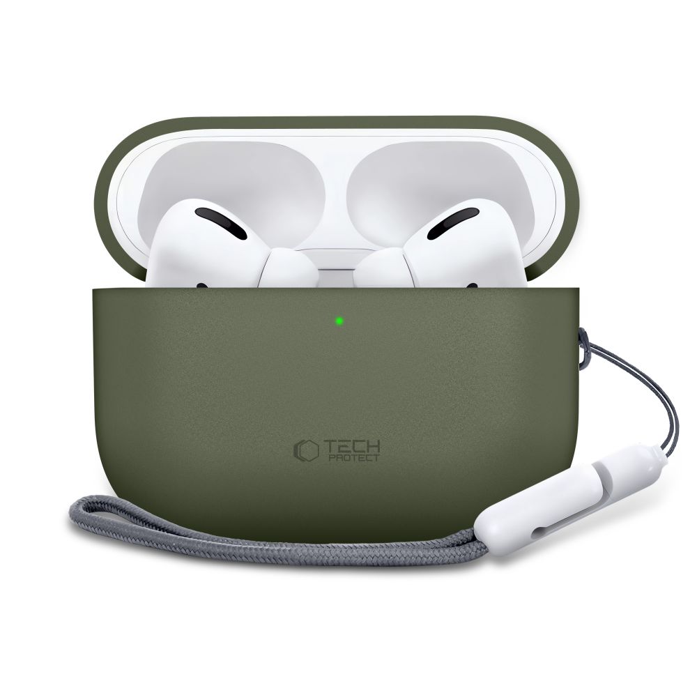 Tech-Protect Tech-Protect AirPods Pro 3 Skal Silicone Olive Green