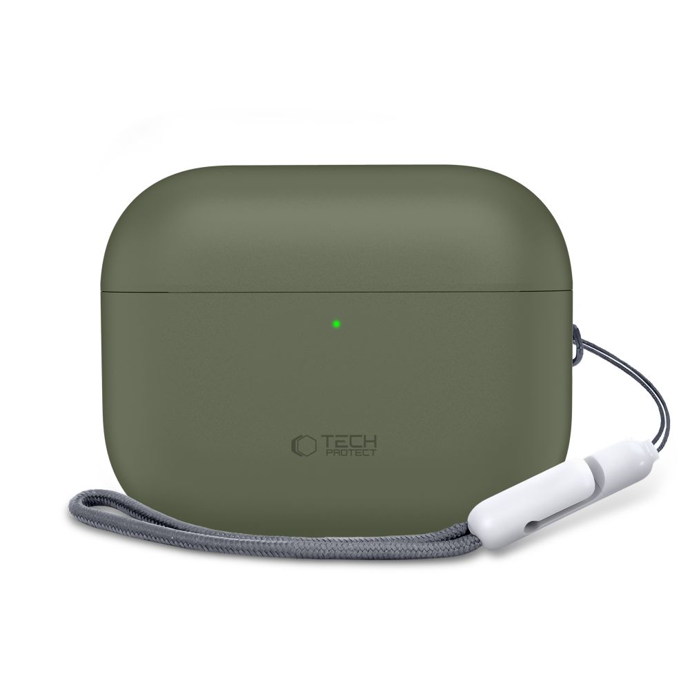 Tech-Protect Tech-Protect AirPods Pro 3 Skal Silicone Olive Green