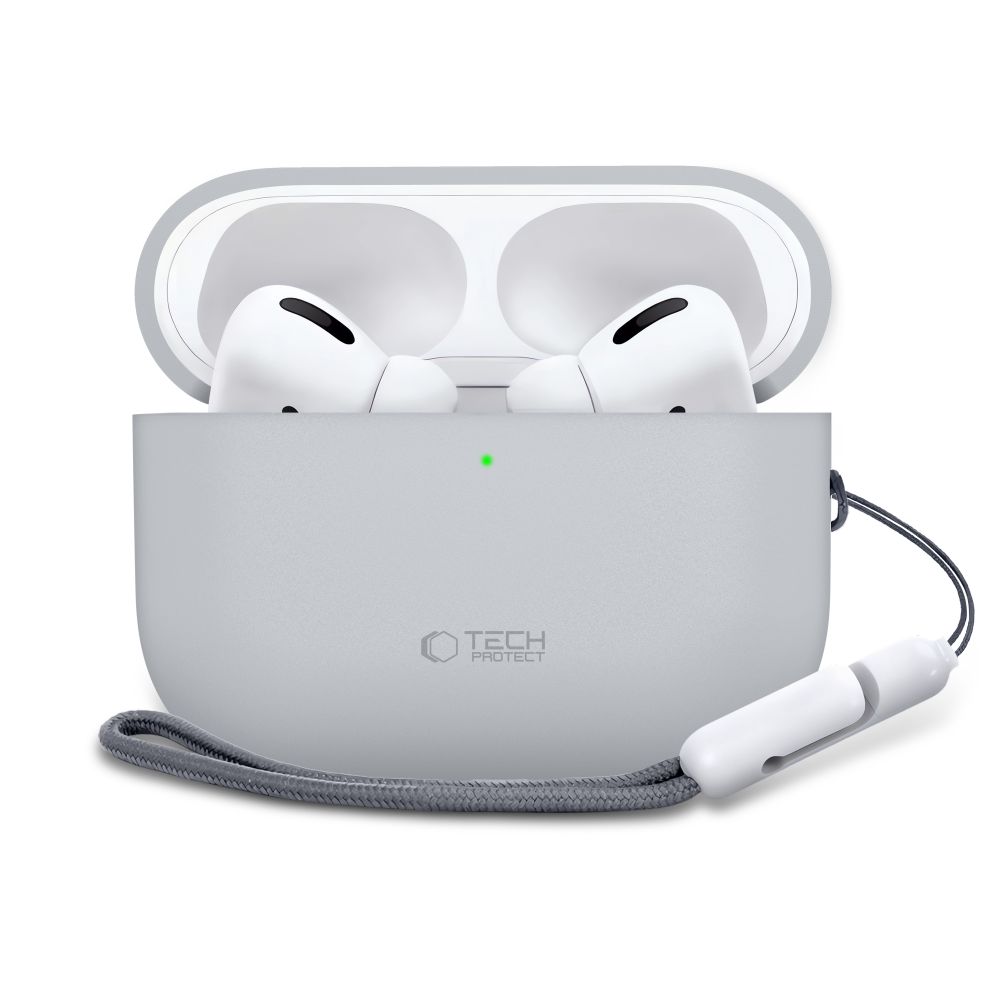 Tech-Protect Tech-Protect AirPods Pro 3 Skal Silicone Crayon Grey