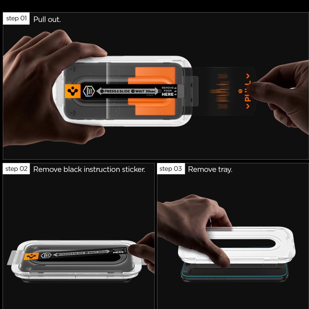 Spigen Spigen Samsung Galaxy S25 FE Linsskydd GLAS.tR 