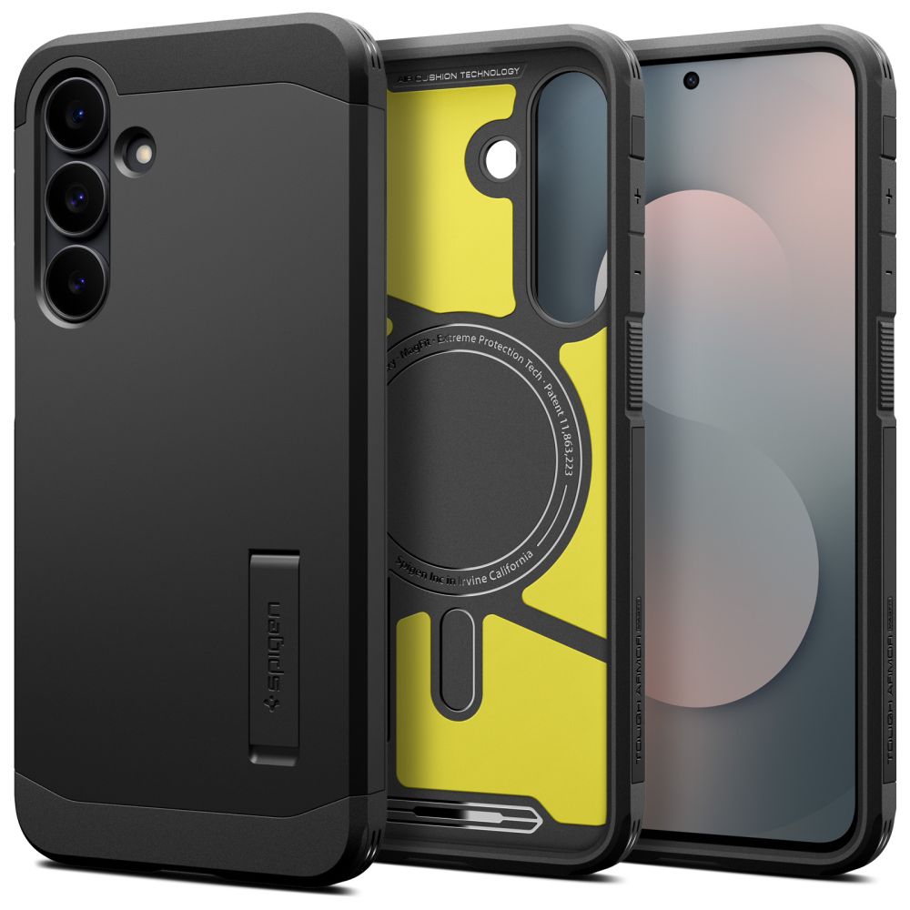 Spigen Spigen Galaxy S25 FE Skal MagSage Tough Armor Svart
