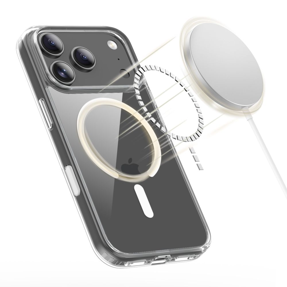 Tech-Protect Tech-Protect iPhone 17 Pro Max Skal MagSafe FlexAir Hybrid Clear