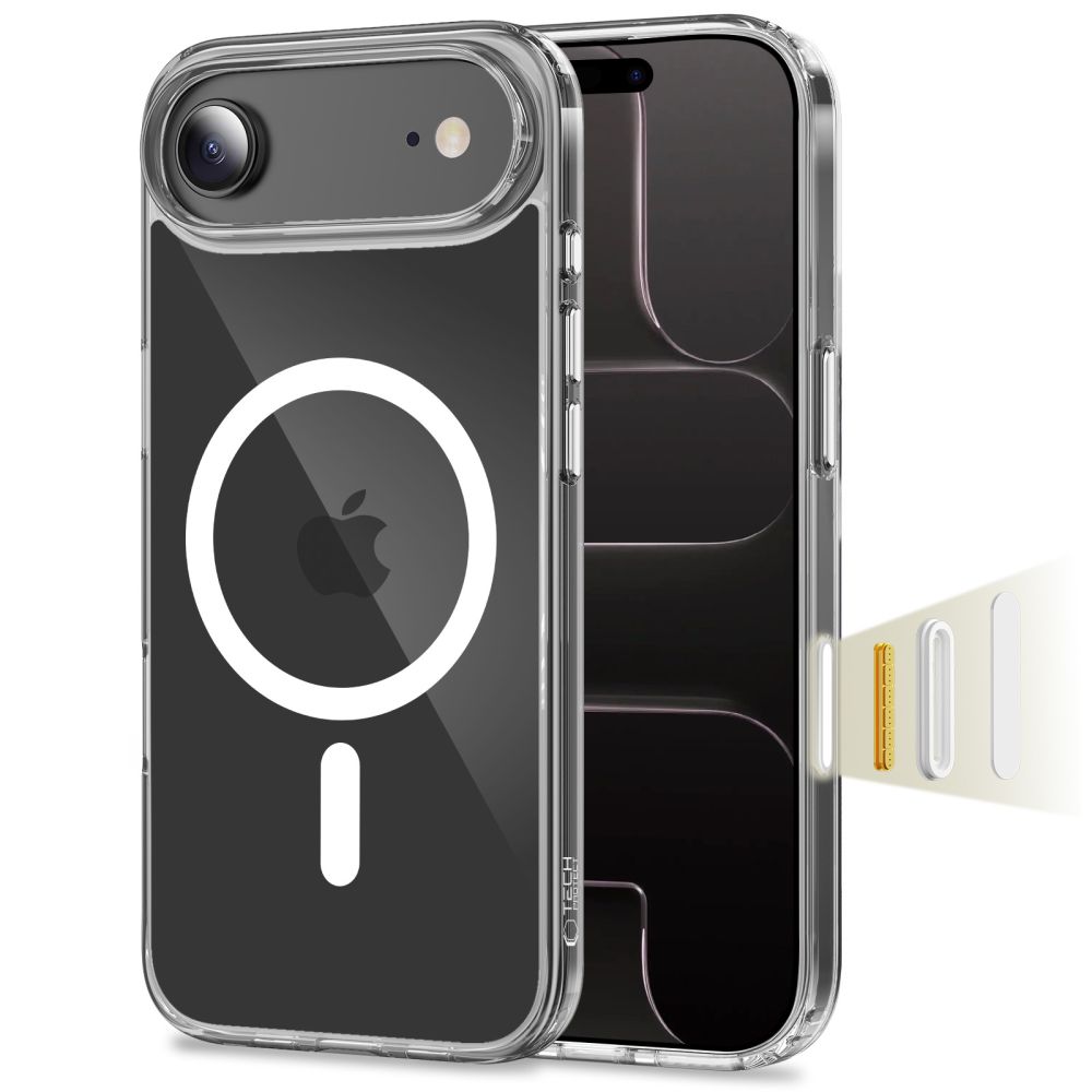 Tech-Protect Tech-Protect iPhone Air Skal MagSafe FlexAir Hybrid Clear