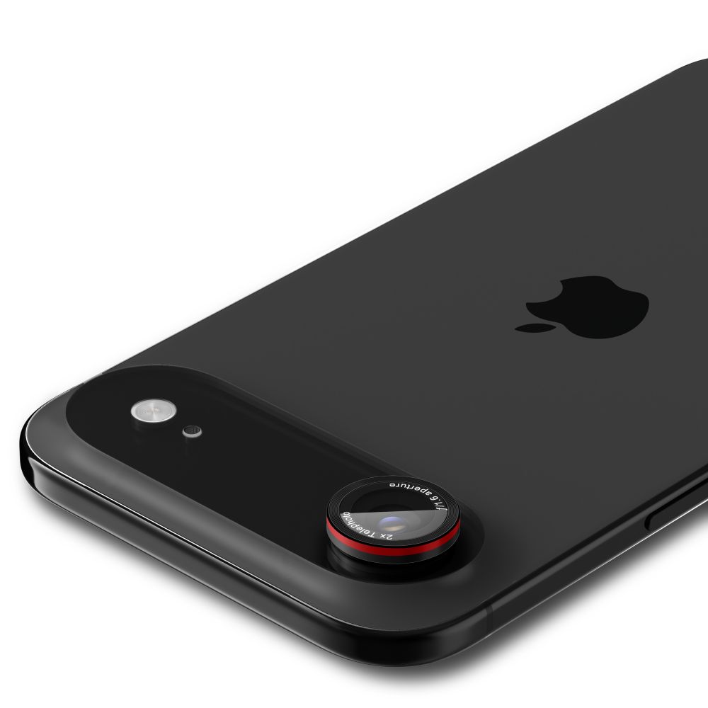 Spigen Spigen iPhone Air 2-PACK Linsskydd GLAS.tR 