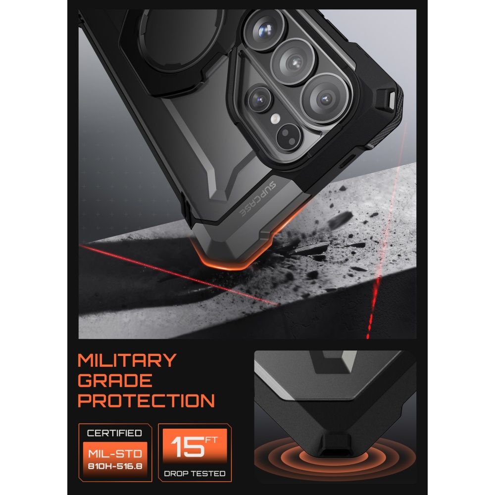 Supcase Supcase Galaxy S26 Ultra Skal MagSafe UB Grip Svart
