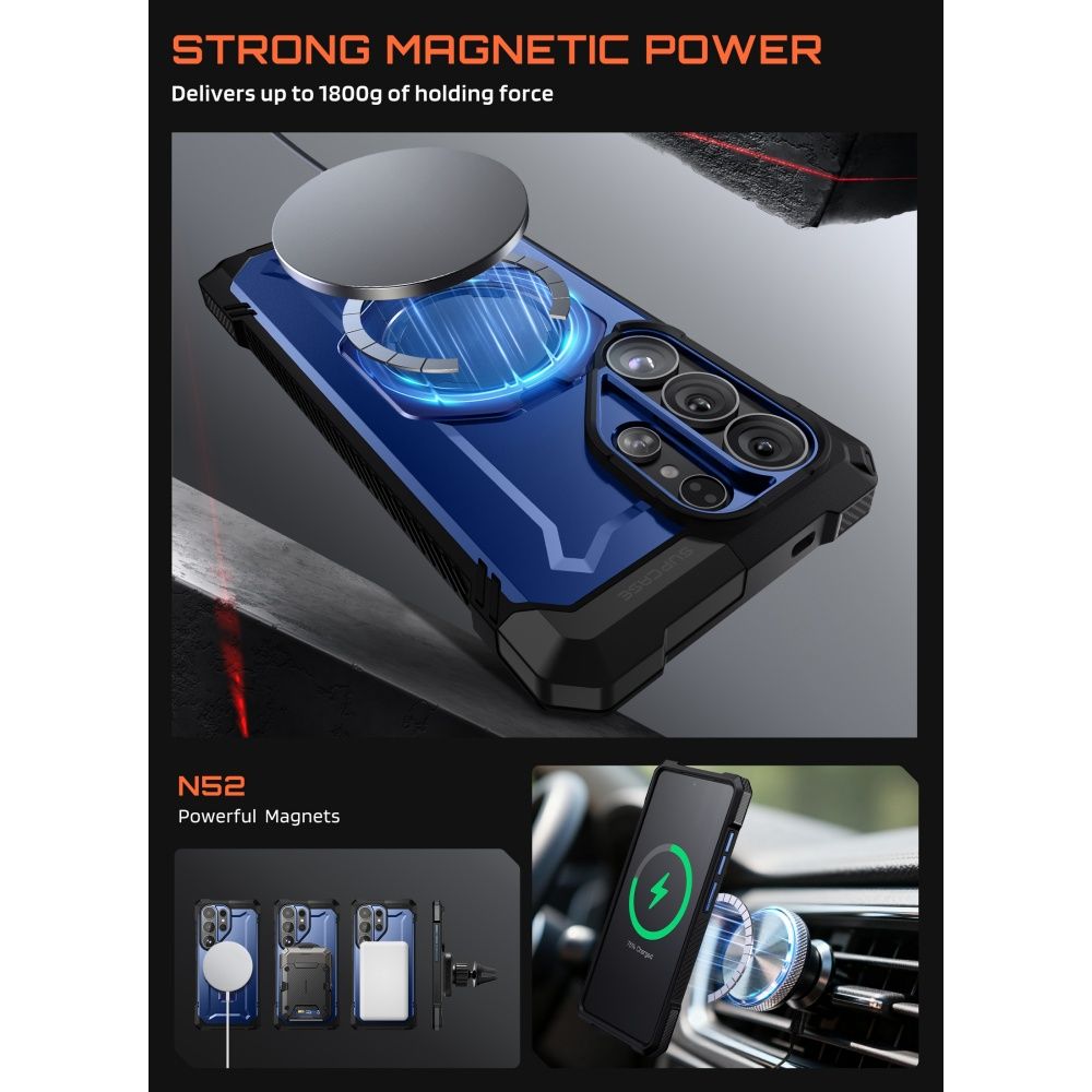 Supcase Supcase Galaxy S26 Ultra Skal MagSafe UB Grip Cobalt