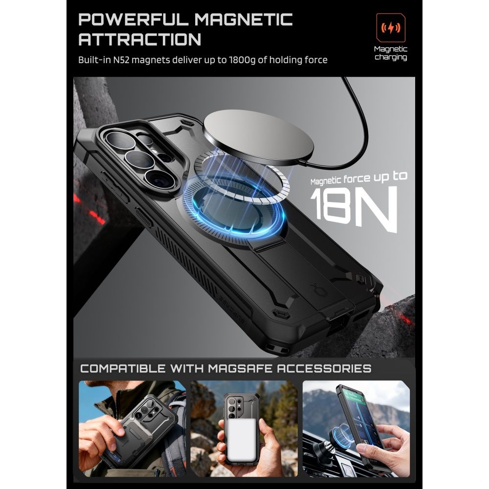 Supcase Supcase Galaxy S26 Ultra Skal 2-SET MagSafe Unicorn Beetle Pro