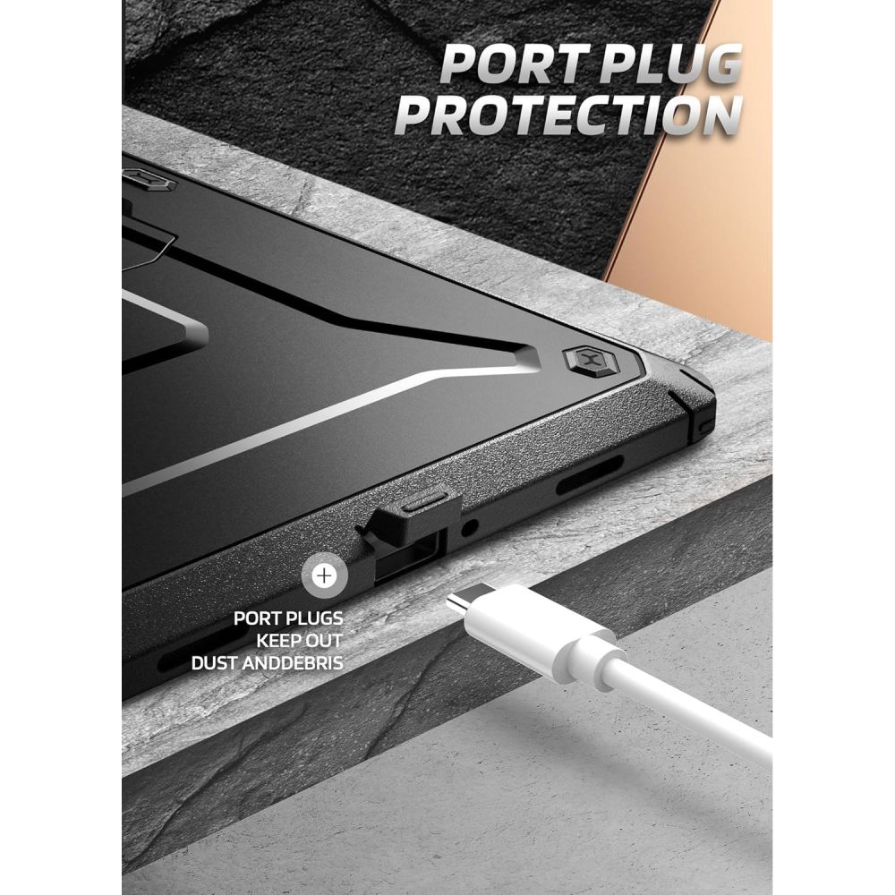 Supcase Supcase Galaxy Tab A11 Plus Skal Unicorn Beetle Pro Svart