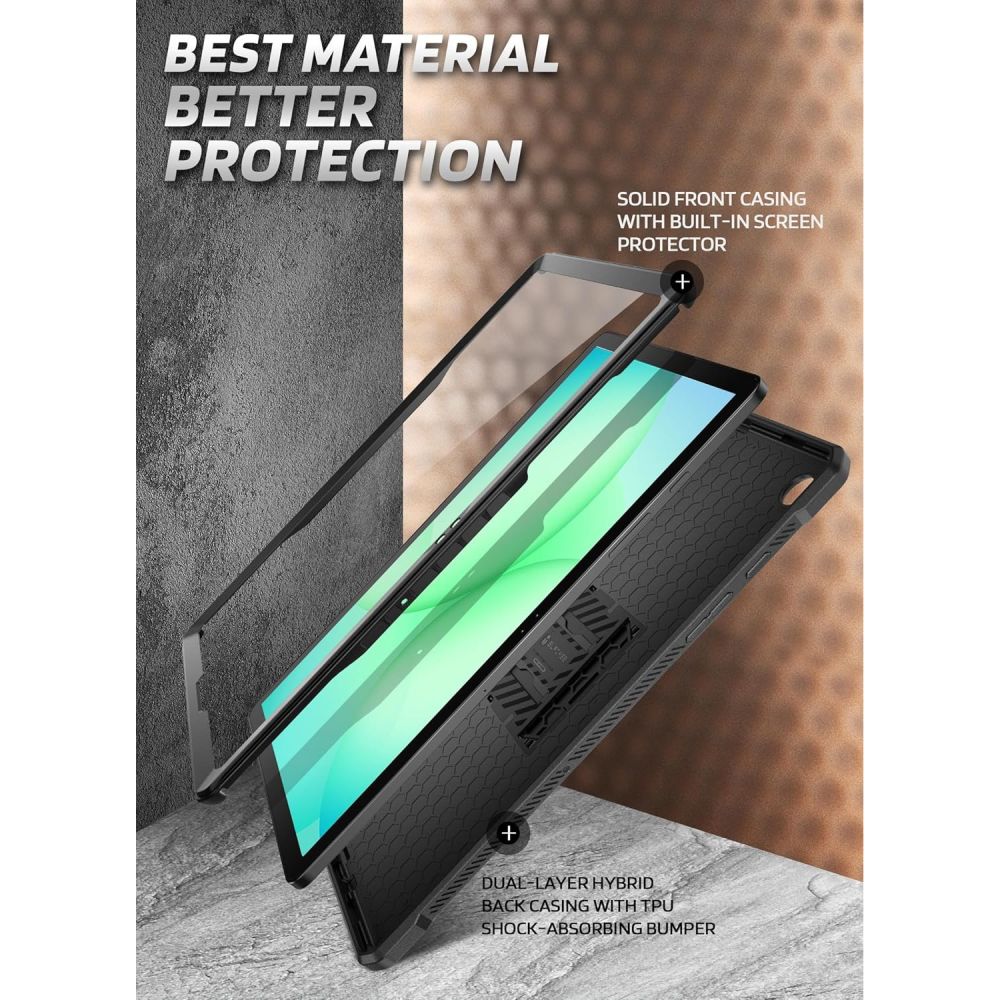 Supcase Supcase Galaxy Tab A11 Plus Skal Unicorn Beetle Pro Svart