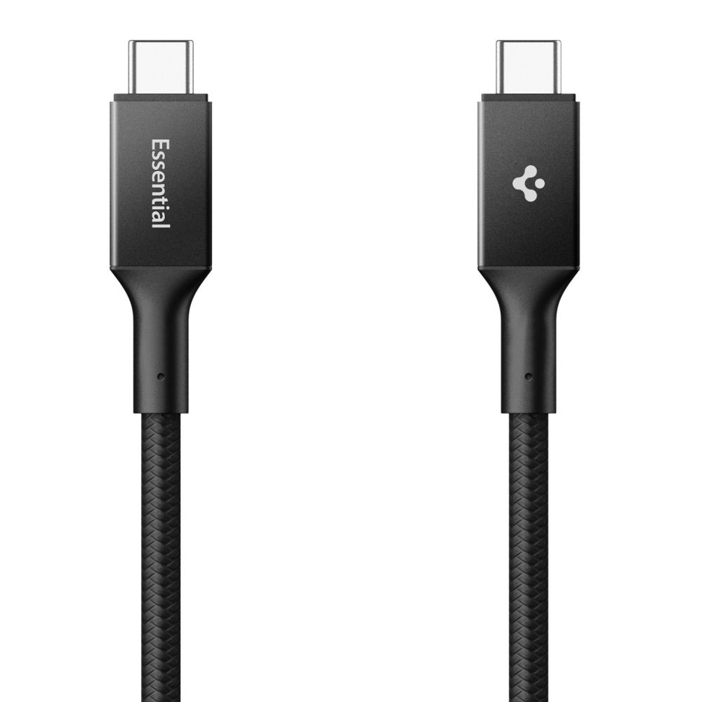 Spigen Spigen 1.5m 100W USB-C - USB-C Kabel Svart